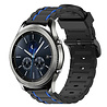 Strap-it® Strap-it Samsung Gear S3 Sportschnallenarmband (Schwarz/Blau) Strap-it® Strap-it Samsung Gear S3 Sportschnallenarmband (Schwarz/Blau)