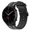 Strap-it® Strap-it Amazfit GTR 2 Sportschnallenarmband (Schwarz/Weiß) Strap-it® Strap-it Amazfit GTR 2 Sportschnallenarmband (Schwarz/Weiß)
