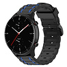 Strap-it® Strap-it Amazfit GTR 2 Sportschnallenarmband (Schwarz/Blau) Strap-it® Strap-it Amazfit GTR 2 Sportschnallenarmband (Schwarz/Blau)