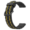 Strap-it® Strap-it Amazfit GTR 3 Sportschnallenarmband (Schwarz/Gelb) Strap-it® Strap-it Amazfit GTR 3 Sportschnallenarmband (Schwarz/Gelb)