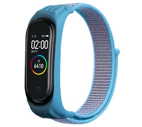 Strap-it® Xiaomi Mi Band 5 Armband Nylon (Hellblau) Strap-it® Xiaomi Mi Band 5 Armband Nylon (Hellblau)