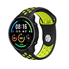 Strap-it® Strap-it Xiaomi Mi Watch Sportarmband (Schwarz/Gelb) Strap-it® Strap-it Xiaomi Mi Watch Sportarmband (Schwarz/Gelb)