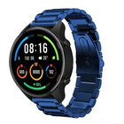 Strap-it® Strap-it Xiaomi Mi Watch Stahlarmband (Blau)
