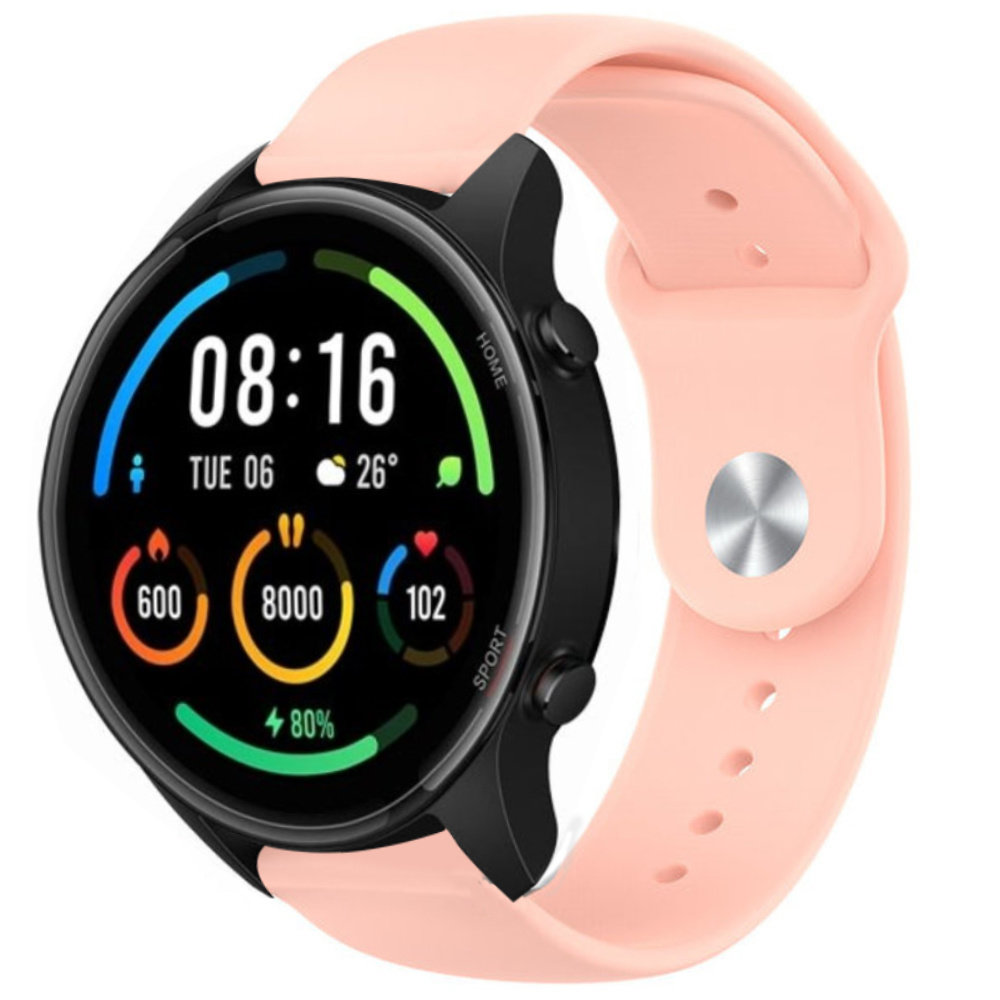 Strap-it® Strap-it Xiaomi Mi Watch Sportarmband (Rosa)