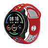 Strap-it® Strap-it Xiaomi Mi Watch Sportarmband (Rot Bunt) Strap-it® Strap-it Xiaomi Mi Watch Sportarmband (Rot Bunt)