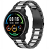 Strap-it® Strap-it Xiaomi Mi Watch Stahlarmband (Schwarz/Silber) Strap-it® Strap-it Xiaomi Mi Watch Stahlarmband (Schwarz/Silber)