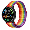 Strap-it® Strap-it Xiaomi Mi Watch Nylonarmband (Regenbogen) Strap-it® Strap-it Xiaomi Mi Watch Nylonarmband (Regenbogen)