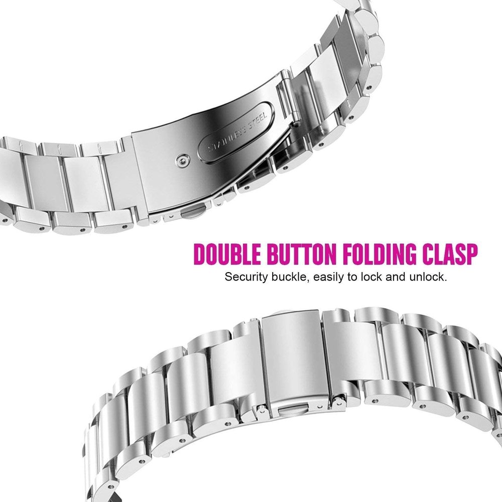 Strap-it® Strap-it Xiaomi Mi Watch Titanarmband (Silber) Strap-it® Strap-it Xiaomi Mi Watch Titanarmband (Silber)