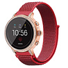 Strap-it® Strap-it Fossil Gen 5e - 42mm Nylonarmband (Rot) Strap-it® Strap-it Fossil Gen 5e - 42mm Nylonarmband (Rot)