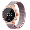 Strap-it® Strap-it Fossil Gen 5e - 42mm Nylonarmband (Rosa Sand) Strap-it® Strap-it Fossil Gen 5e - 42mm Nylonarmband (Rosa Sand)