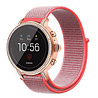 Strap-it® Strap-it Fossil Gen 5e - 42mm Nylonarmband (Rosa/Rot) Strap-it® Strap-it Fossil Gen 5e - 42mm Nylonarmband (Rosa/Rot)