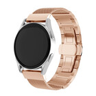 Strap-it® Strap-it Samsung Galaxy Watch 42mm Milanese-Stahlarmband (Roségold)