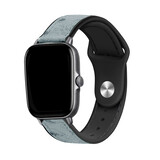 Strap-it® Amazfit Bip Leder-Hybridarmband (Grau) Strap-it® Amazfit Bip Leder-Hybridarmband (Grau)