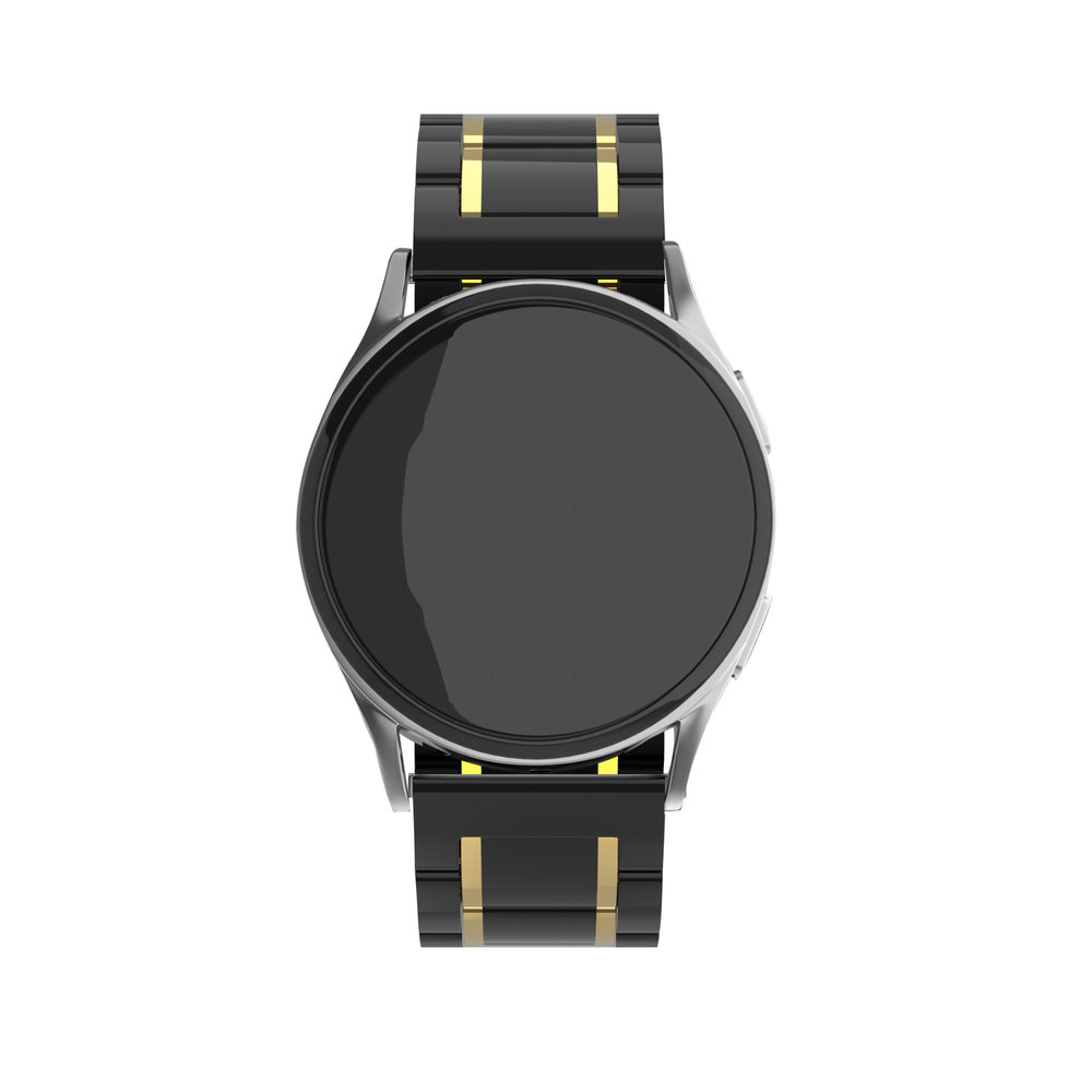 Strap-it® Strap-it Polar Ignite Keramik-Stahlarmband (Schwarz/Gold) Strap-it® Strap-it Polar Ignite Keramik-Stahlarmband (Schwarz/Gold)
