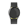 Strap-it® Strap-it Amazfit GTR 3 (Pro) Magnetisches Silikonarmband (Schwarz/Gelb) Strap-it® Strap-it Amazfit GTR 3 (Pro) Magnetisches Silikonarmband (Schwarz/Gelb)