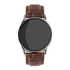 Strap-it® Strap-it Amazfit GTR 3 (Pro) Lederarmband mit Krokoprägung (Braun) Strap-it® Strap-it Amazfit GTR 3 (Pro) Lederarmband mit Krokoprägung (Braun)