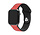 Strap-it Apple Watch Leder-Hybridarmband (Rot)