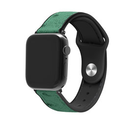 Strap-it® Apple Watch Leder-Hybridarmband (Grün) Strap-it® Apple Watch Leder-Hybridarmband (Grün)