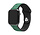 Strap-it Apple Watch Leder-Hybridarmband (Grün)