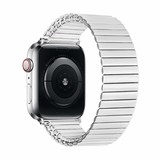 Strap-it® Apple Watch Stahl-Stretchband (Silber) Strap-it® Apple Watch Stahl-Stretchband (Silber)