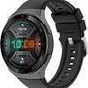 Strap-it® Strap-it Huawei Watch GT 2e Silikonarmband (Schwarz) Strap-it® Strap-it Huawei Watch GT 2e Silikonarmband (Schwarz)