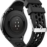 Strap-it® Strap-it Huawei Watch GT 2e Silikon Armband mit löchern (Schwarz) Strap-it® Strap-it Huawei Watch GT 2e Silikon Armband mit löchern (Schwarz)