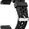 Strap-it® Strap-it Huawei Watch GT 2e Silikon Armband mit löchern (Schwarz) Strap-it® Strap-it Huawei Watch GT 2e Silikon Armband mit löchern (Schwarz)