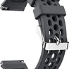 Strap-it® Strap-it Huawei Watch GT 2e Silikon Armband mit löchern (Dunkelgrau) Strap-it® Strap-it Huawei Watch GT 2e Silikon Armband mit löchern (Dunkelgrau)