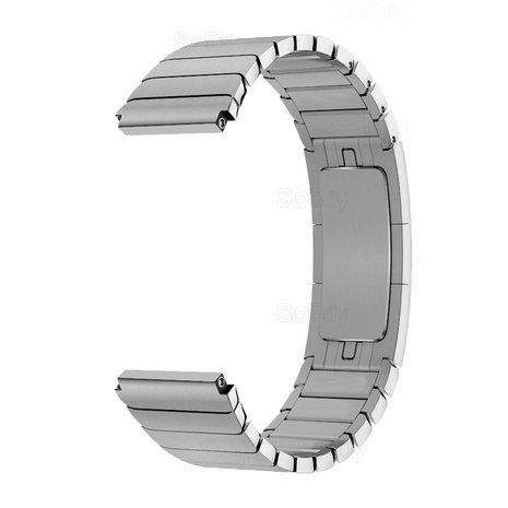 Strap-it® Strap-it Huawei Watch GT 2e Metallarmband (Silber) Strap-it® Strap-it Huawei Watch GT 2e Metallarmband (Silber)