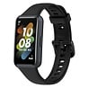 Strap-it® Strap-it Huawei Band 7 TPU-Armband (Schwarz) Strap-it® Strap-it Huawei Band 7 TPU-Armband (Schwarz)