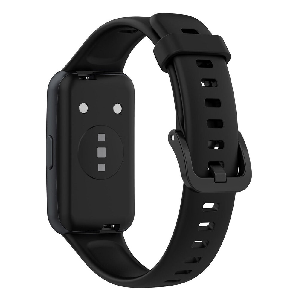 Strap-it® Strap-it Huawei Band 7 TPU-Armband (Schwarz) Strap-it® Strap-it Huawei Band 7 TPU-Armband (Schwarz)