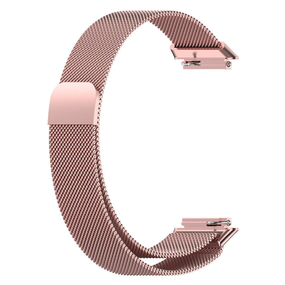 Strap-it® Strap-It Huawei Band 7 Milanese-Armband (Rosa) Strap-it® Strap-It Huawei Band 7 Milanese-Armband (Rosa)