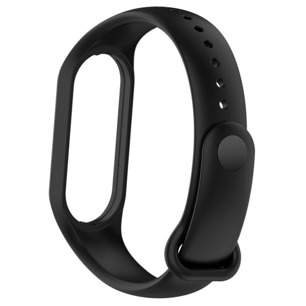 Strap-it® Strap-it Xiaomi Mi Band 7 Silikonarmband (Schwarz) Strap-it® Strap-it Xiaomi Mi Band 7 Silikonarmband (Schwarz)