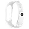 Strap-it® Strap-it Xiaomi Mi Band 7 Silikonarmband (Weiß) Strap-it® Strap-it Xiaomi Mi Band 7 Silikonarmband (Weiß)