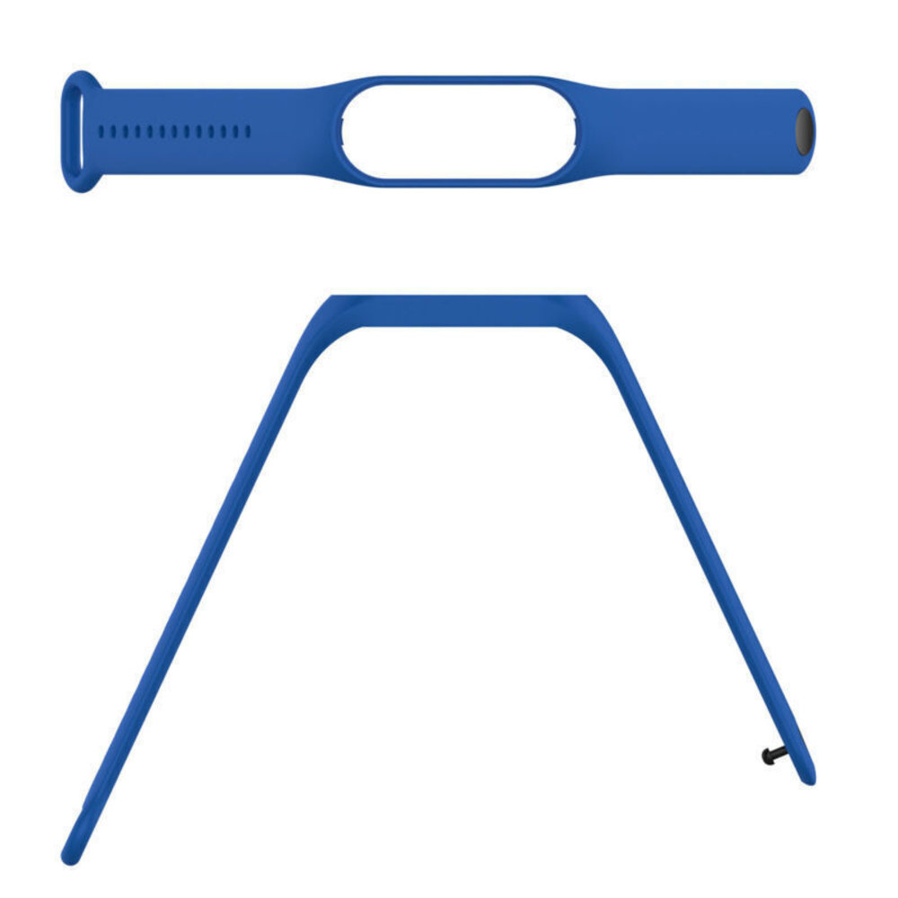 Strap-it® Strap-it Xiaomi Mi Band 7 Silikonarmband (Blau) Strap-it® Strap-it Xiaomi Mi Band 7 Silikonarmband (Blau)