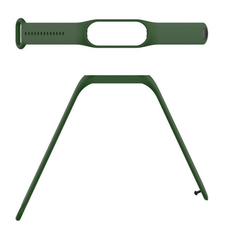 Strap-it® Strap-it Xiaomi Mi Band 7 Silikonarmband (Armeegrün) Strap-it® Strap-it Xiaomi Mi Band 7 Silikonarmband (Armeegrün)