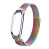 Strap-it® Strap-it Xiaomi Mi Band 7 Milanese Armband (Regenbogen) Strap-it® Strap-it Xiaomi Mi Band 7 Milanese Armband (Regenbogen)
