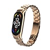 Strap-it® Strap-it Xiaomi Mi Band 7 Stahlarmband (Roségold) Strap-it® Strap-it Xiaomi Mi Band 7 Stahlarmband (Roségold)