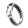 Strap-it® Strap-it Xiaomi Mi Band 7 Stahlarmband (Silber/Schwarz) Strap-it® Strap-it Xiaomi Mi Band 7 Stahlarmband (Silber/Schwarz)