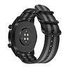 Strap-it® Strap-it Xiaomi Amazfit GTR Nylon Schnallenarmband (Schwarz/Grau) Strap-it® Strap-it Xiaomi Amazfit GTR Nylon Schnallenarmband (Schwarz/Grau)
