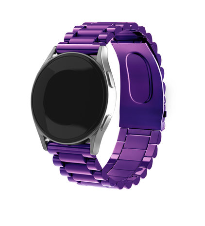 Strap-it® Strap-it Huawei Watch GT 2 Stahlarmband (Lila)