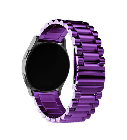 Strap-it® Strap-it Huawei Watch GT 2 Stahlarmband (Lila)