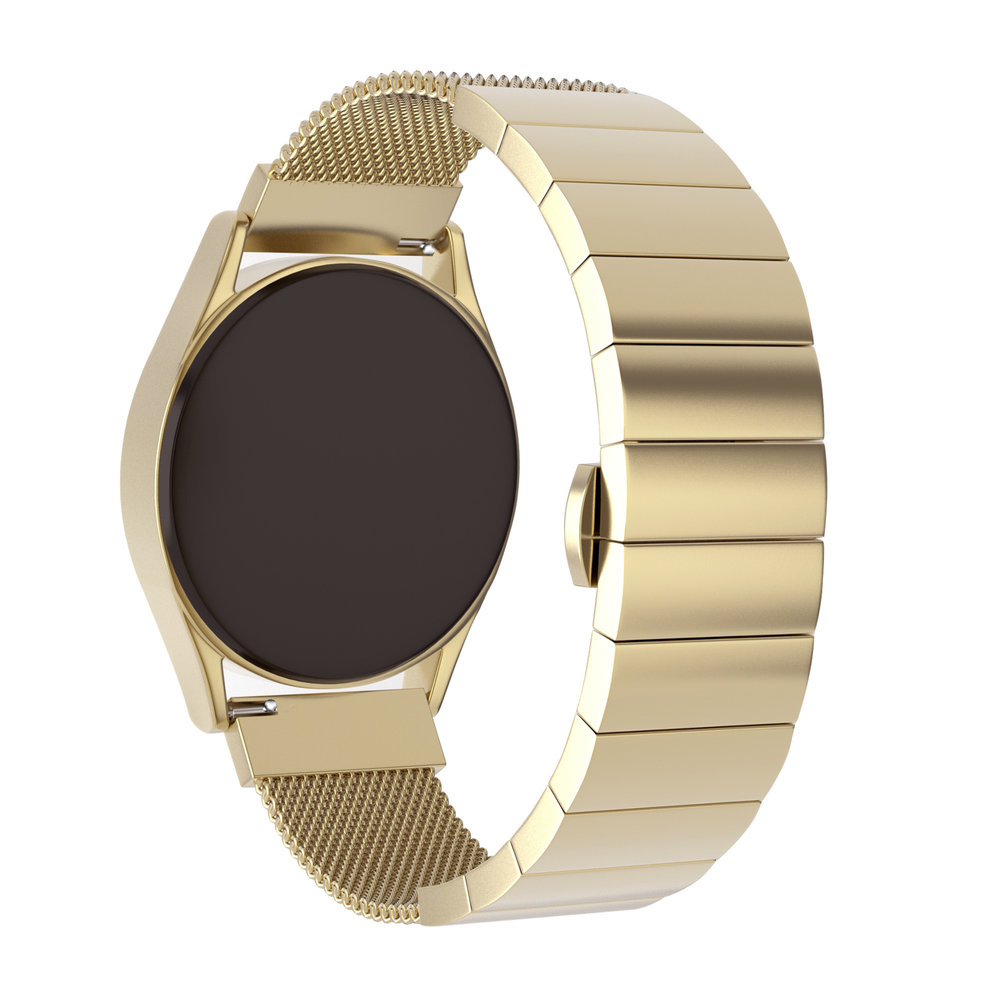 Strap-it® Strap-It Xiaomi Amazfit GTR Milanese/Stahlarmband (Gold)