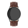 Strap-it® Strap-it Samsung Galaxy Watch 5 - 40mm Lederarmband mit Krokoprägung (Braun) Strap-it® Strap-it Samsung Galaxy Watch 5 - 40mm Lederarmband mit Krokoprägung (Braun)