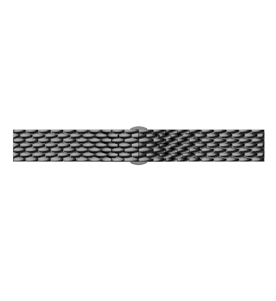Strap-it® Strap-it Samsung Galaxy Watch 5 - 44mm Drachenarmband Stahl (Schwarz) Strap-it® Strap-it Samsung Galaxy Watch 5 - 44mm Drachenarmband Stahl (Schwarz)