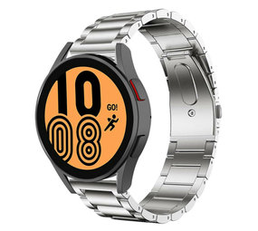 Strap-it® Samsung Galaxy Watch 5 - 44mm Titanarmband (Silber)