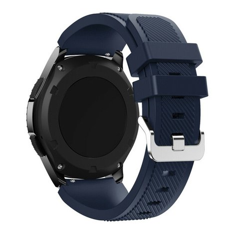 Strap-it® Strap-it Samsung Galaxy Watch 5 Pro Silikonarmband (Dunkelblau)