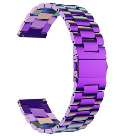 Strap-it® Strap-it Samsung Galaxy Watch 5 Pro Stahlarmband (Regenbogen) Strap-it® Strap-it Samsung Galaxy Watch 5 Pro Stahlarmband (Regenbogen)