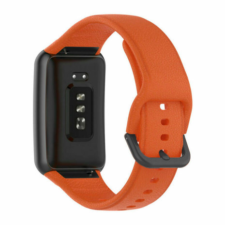 Strap-it® Strap-it Oppo Watch Free Silikonarmband (Orange) Strap-it® Strap-it Oppo Watch Free Silikonarmband (Orange)