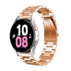 Strap-it® Strap-it Samsung Galaxy Watch 5 - 44mm Stahlarmband (Roségold)